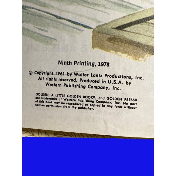 Little Golden Book Woody Woodpecker Takes a Trip by Walter Lantz Children's Book - Picture 6 of 13